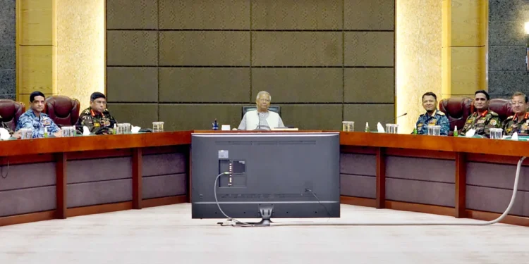 নির্বাচনে সশস্ত্র বাহিনীকে পেশাদারত্বের সঙ্গে দায়িত্ব পালনের নির্দেশ