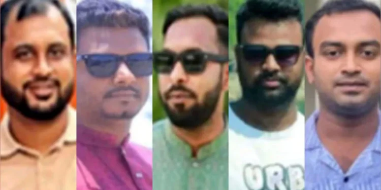 কক্সবাজার বেড়াতে এসে ধরা খেলেন নিষিদ্ধ ছাত্রলীগের ৫ নেতা