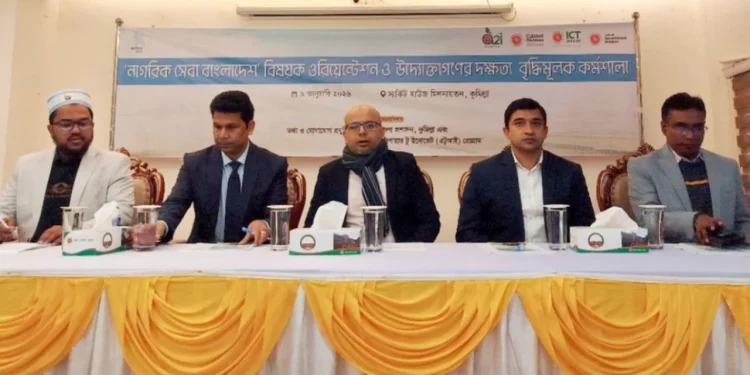নাগরিক সেবা বাস্তবায়নে উদ্যোক্তারাই মূল চালিকাশক্তি