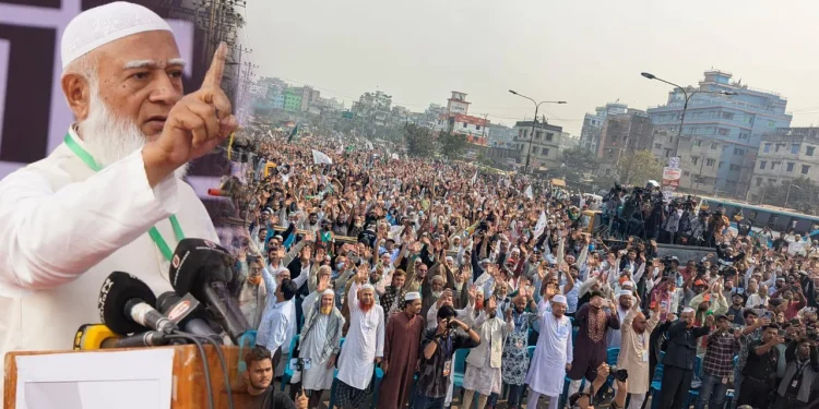 চাঁদাবাজিকে পেশা হিসেবে দেখতে চায় না জনগণ: জামায়াত আমির