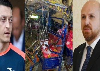 উখিয়ায় সড়ক দুর্ঘটনার কবলে ওজিল-নেকমেতিনের গাড়িবহর