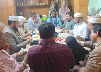 বিজয়ী বিএনপি প্রার্থীর বাড়িতে জামায়াত জোট নেতারা