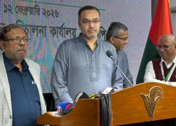 একটি দলের হুমকি ও ভয়ভীতির কারণে ভোটার উপস্থিতি কম হয়েছে