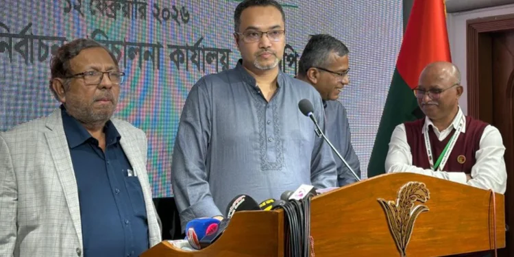 একটি দলের হুমকি ও ভয়ভীতির কারণে ভোটার উপস্থিতি কম হয়েছে