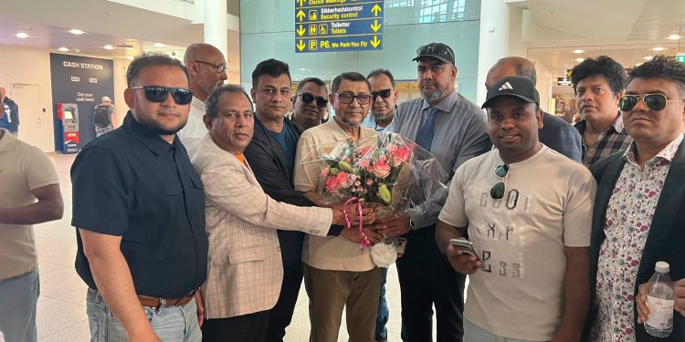 তিন দিনের রাষ্ট্রীয় সফরে ডেনমার্কে স্বাস্থ্যমন্ত্রী